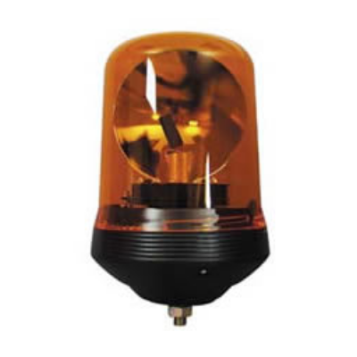 Durite 0-444-01 Amber Rotating Beacon with Single Bolt Fixing - 12/24V PN: 0-444-01